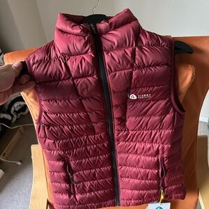 NWT Sierra Designs Red Puffer Vest